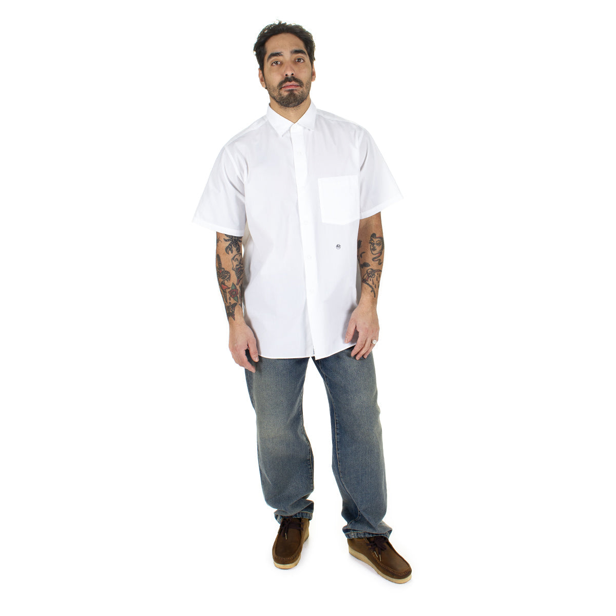 Regular Collar Wind Shirt