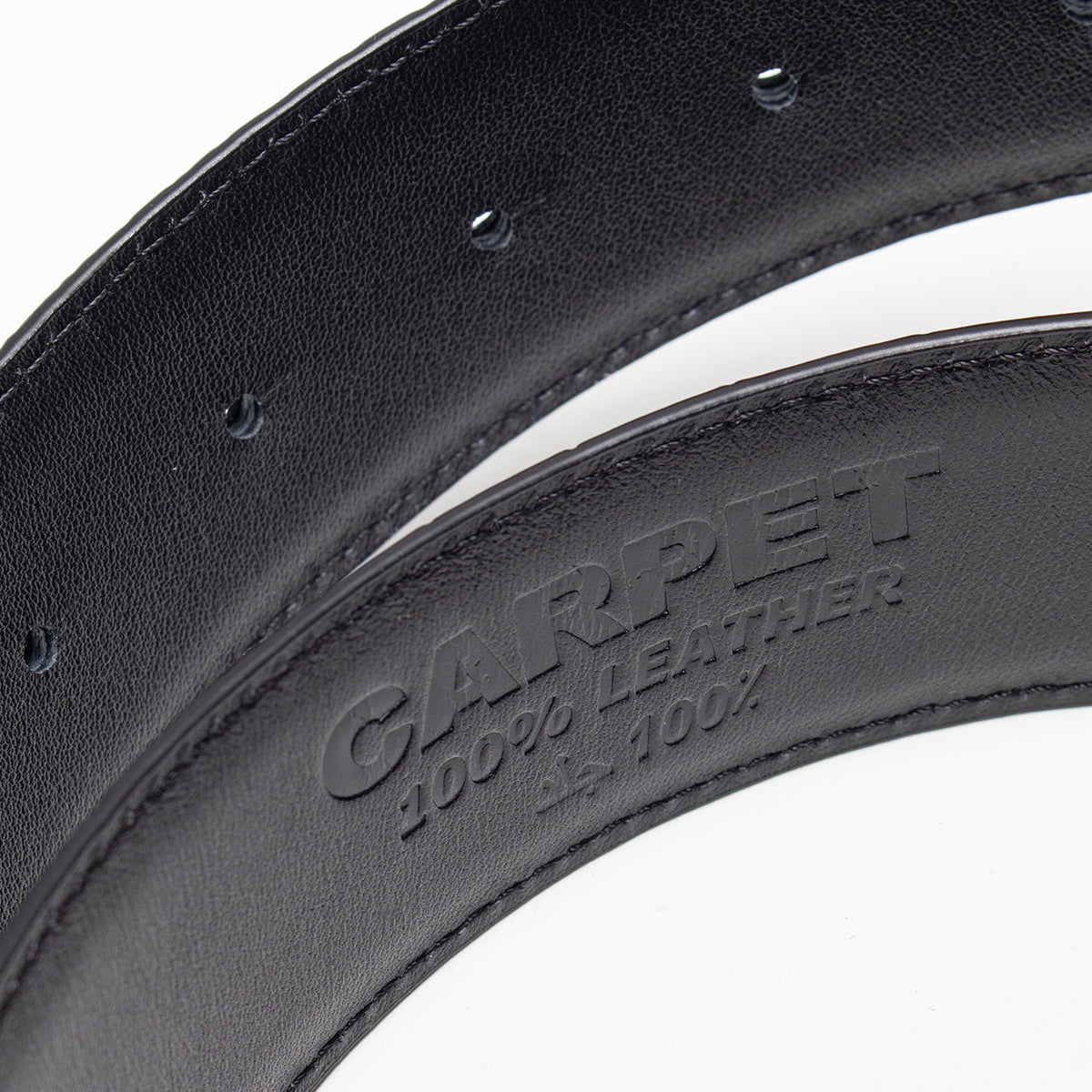 Crocskin Leather Belt