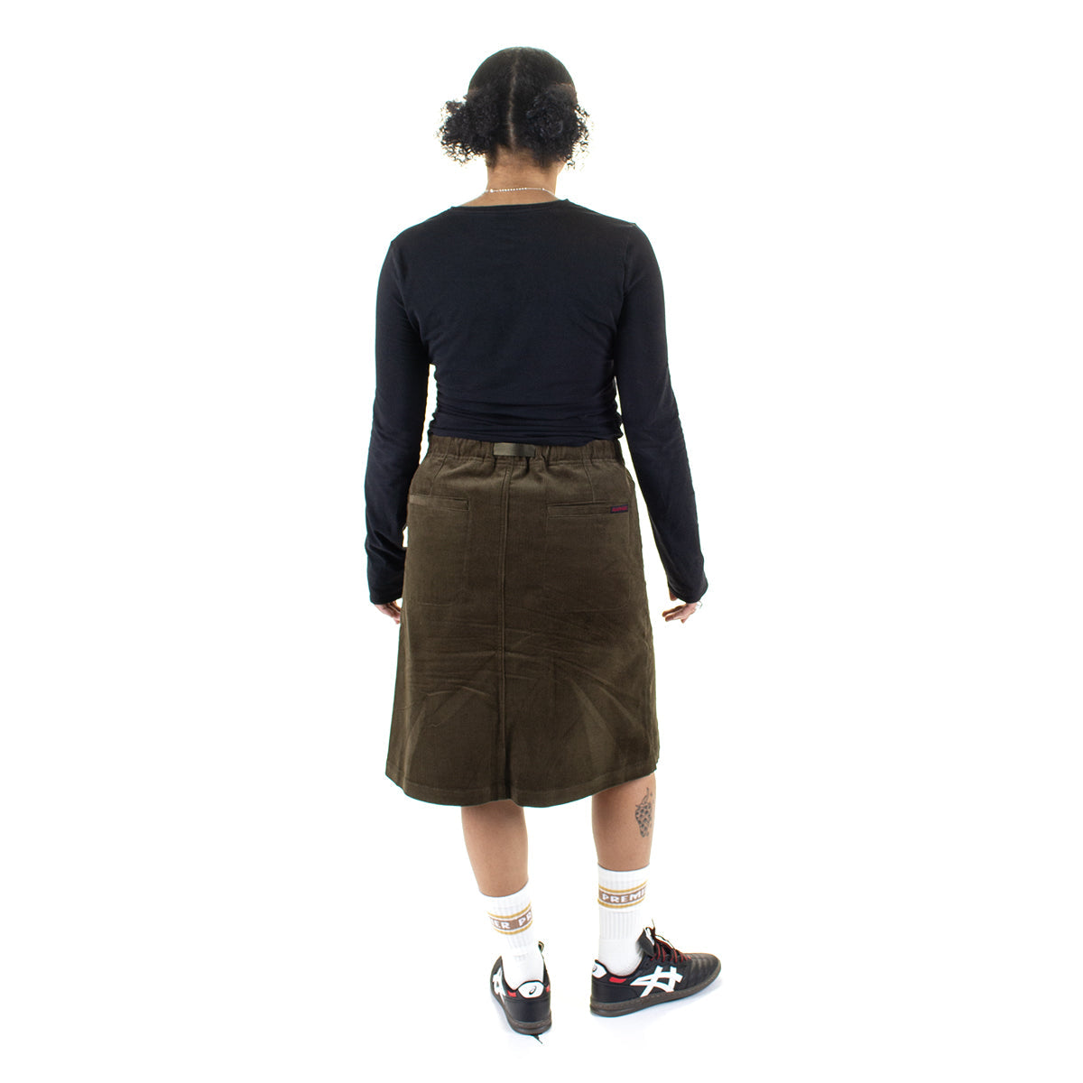 Women's Buttoned Down Midi Skirt