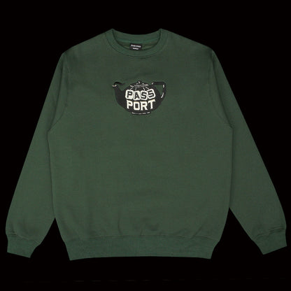 Tea-Pot Embroidery Sweater