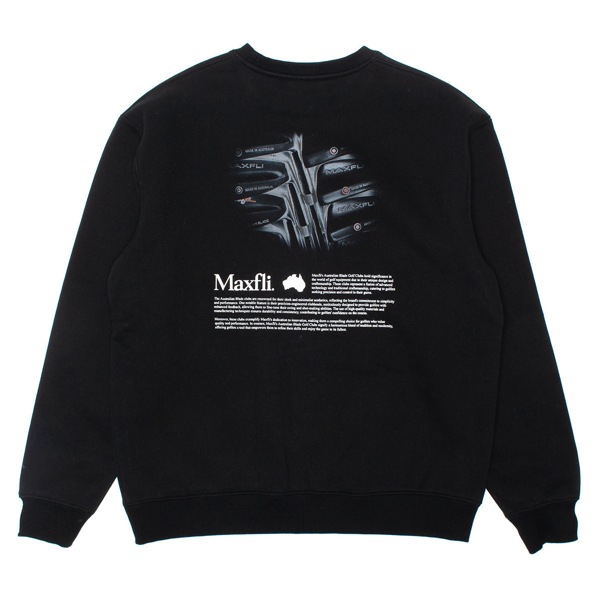 Metalwood x Maxfli Aussie Blades Crewneck Sweatshirt