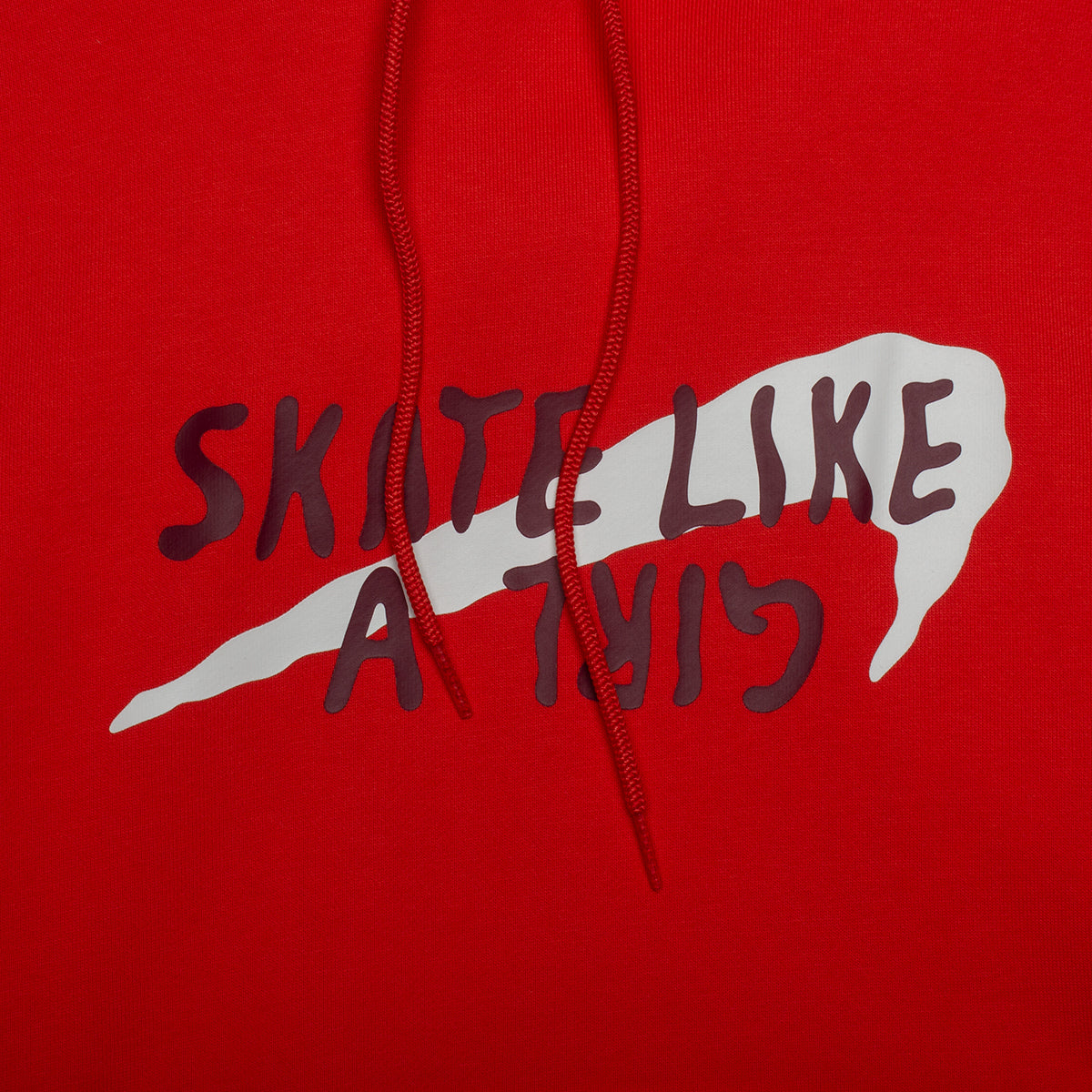 Skate Like A Girl Hoodie