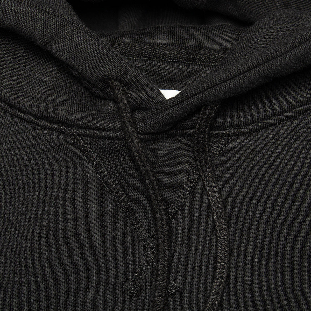 Puffed Logo Hooded Sweatshirt