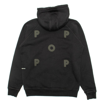 Puffed Logo Hooded Sweatshirt