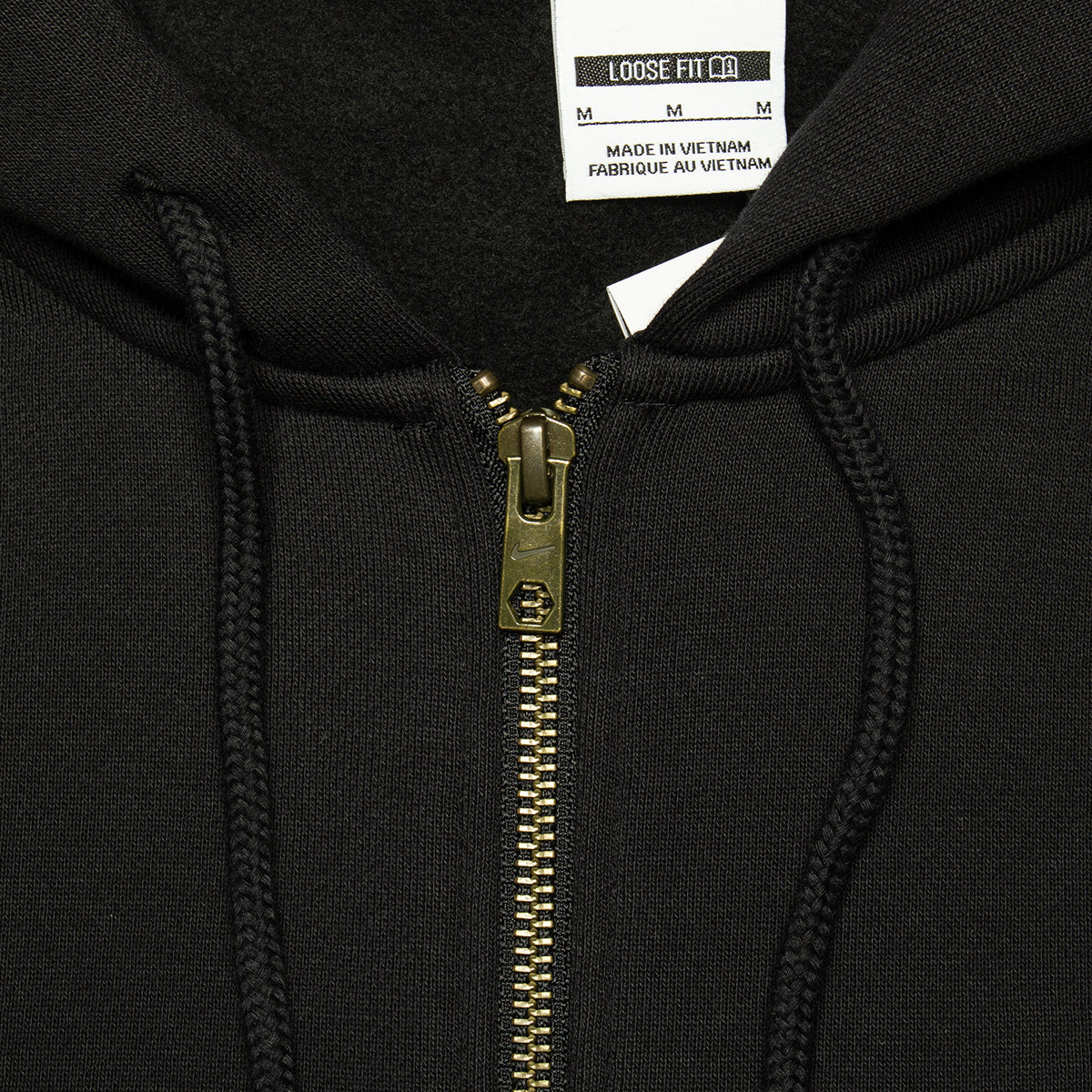 Essentials Logo Hooded Zip-Up Sweatshirt