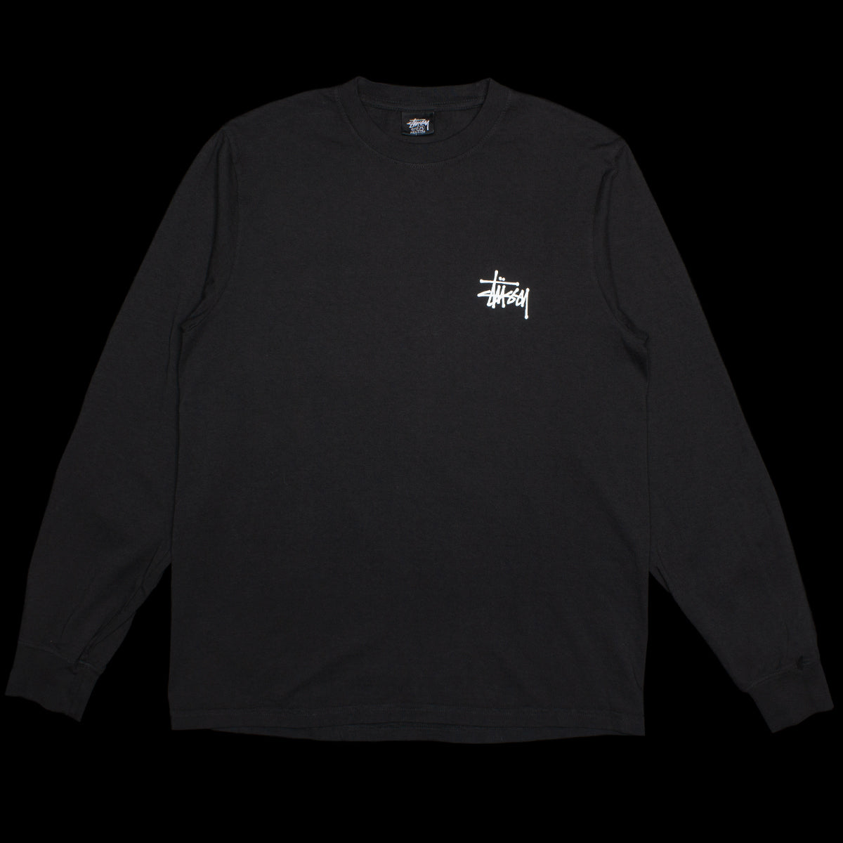 Basic Stussy Pigment Dyed L/S T-Shirt