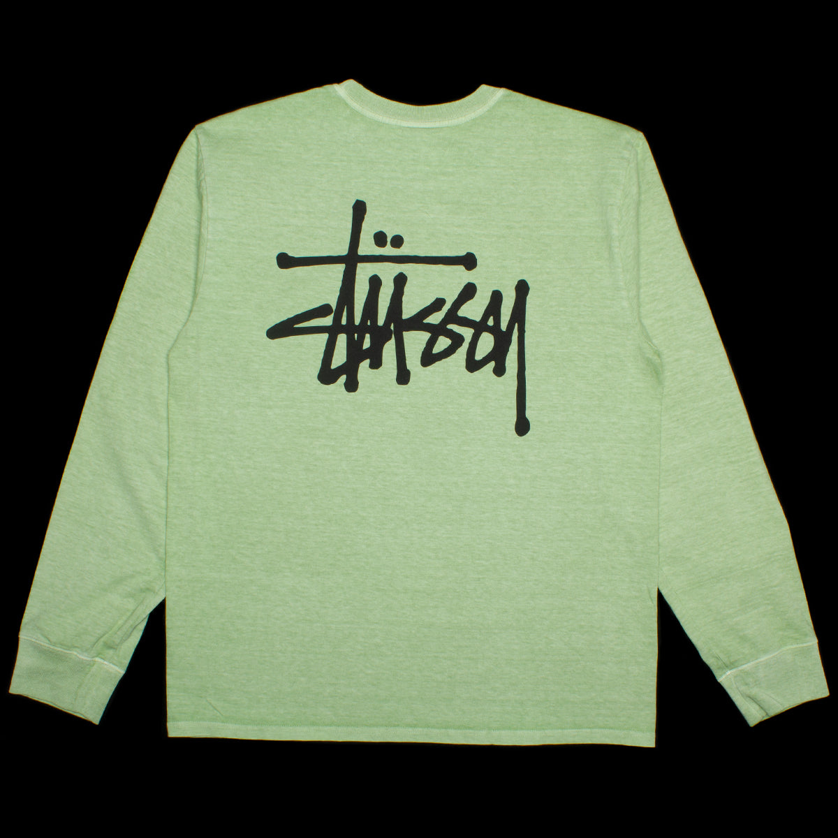 Basic Stussy Pigment Dyed L/S T-Shirt