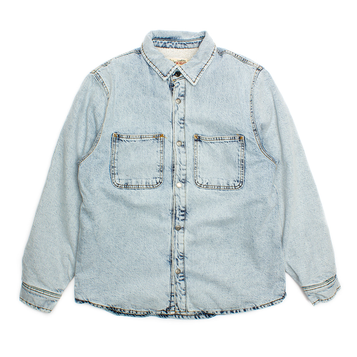 Sherpa Lined Denim Shirt