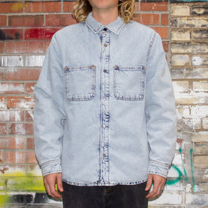 Sherpa Lined Denim Shirt