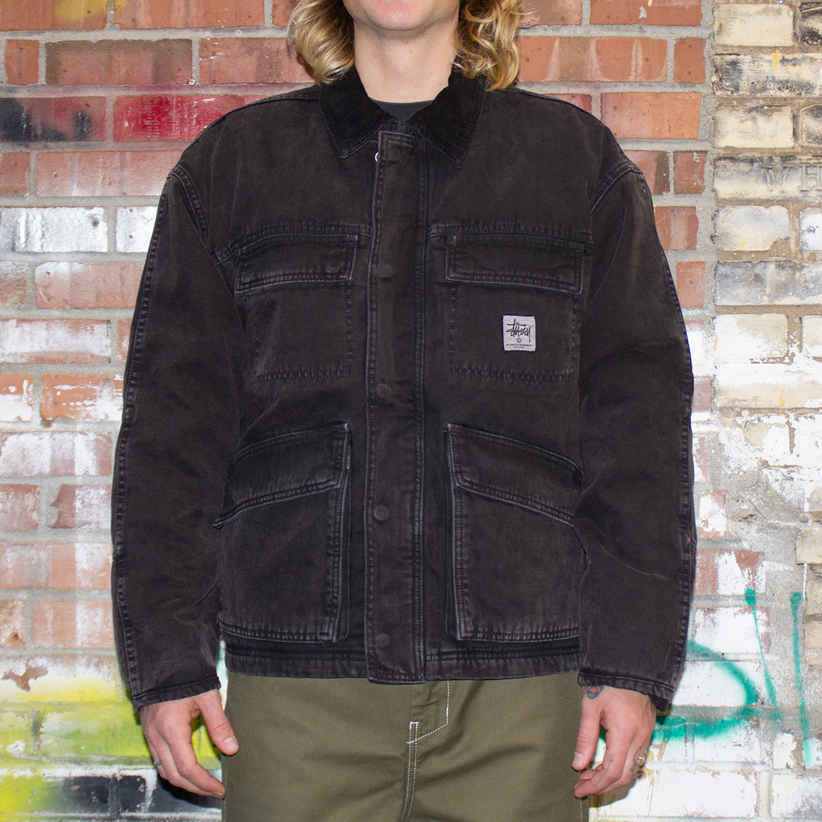 Washed Canvas Shop Jacket