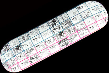 Dill Wanto Blue/Pink Deck 8.38"