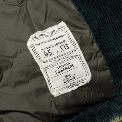 Bleach Dyed Dimension Puffer Jacket