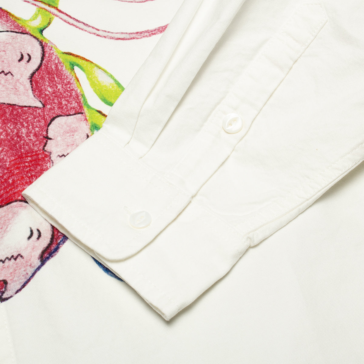 Gaspar Heart Button-Up Oxford Shirt