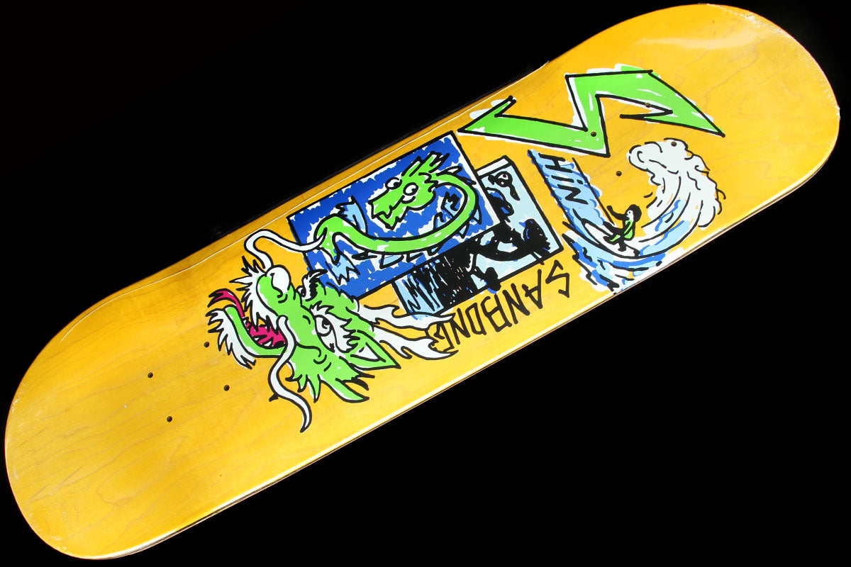 Shin Sanbongi Bonzai Ride Yellow Deck 8.375"