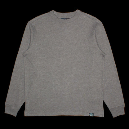 Waffle Knit Thermal Crewneck