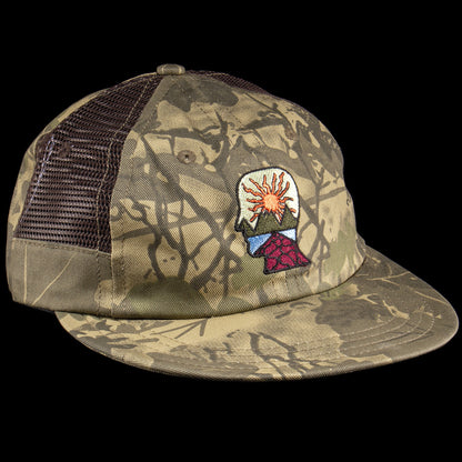 Mesh Panel Logohead Hat
