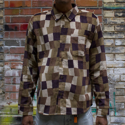 Wobbly Check Long LS Shirt