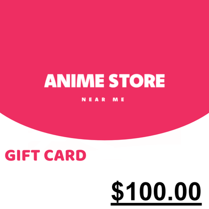 Anime Store Near Me Gift Card