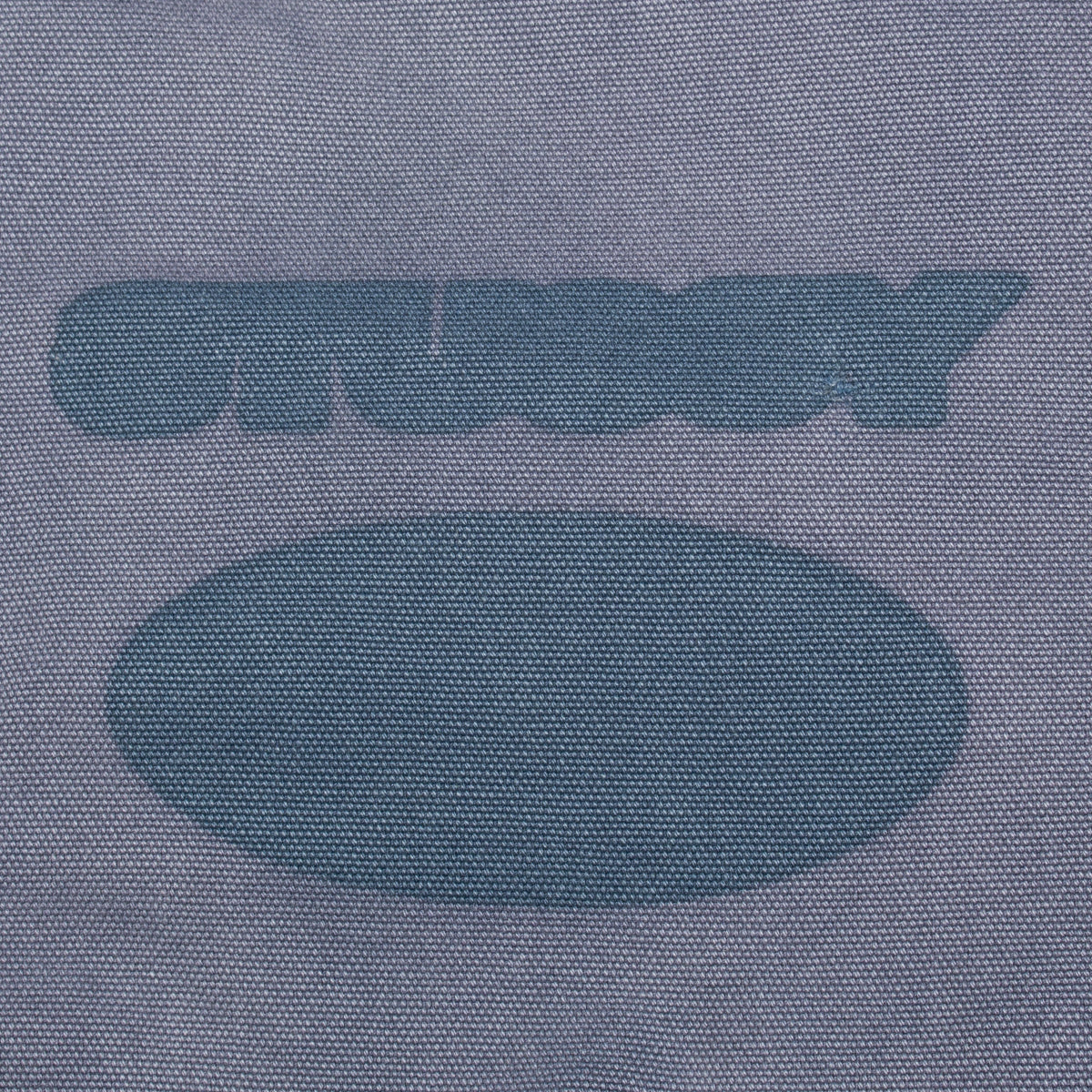 Ghost Logo Canvas Varsity Jacket