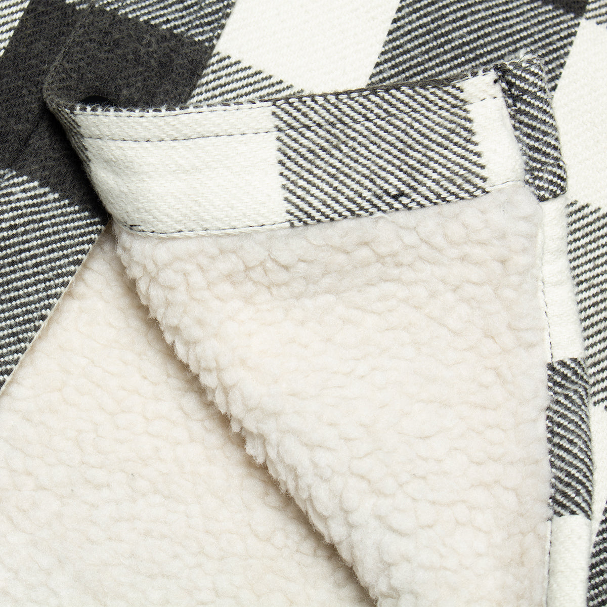 Sherpa Lined Buffalo Plaid Shirt