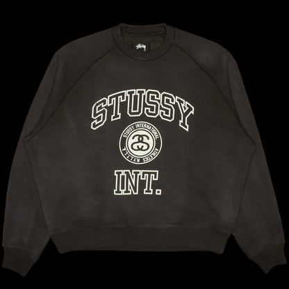 Overlock Varsity Raglan Crew