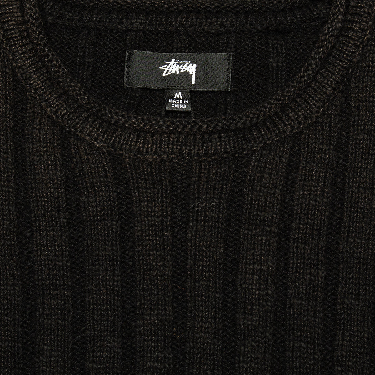 Cotton Slub Rib Crew