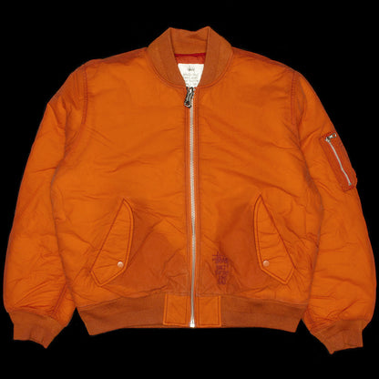 Quilted Waxed Bomber