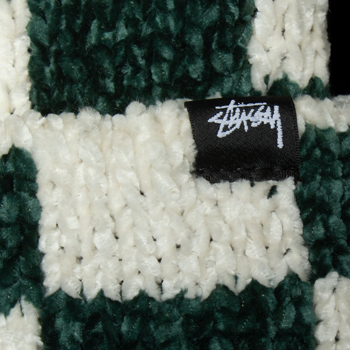Crochet Checkered Beanie