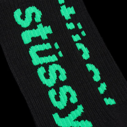 Helvetica Crew Sock