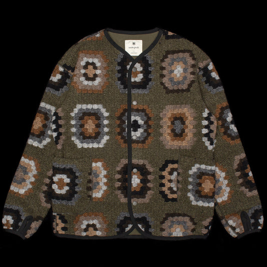 Women's Wool Jacquard Cardigan