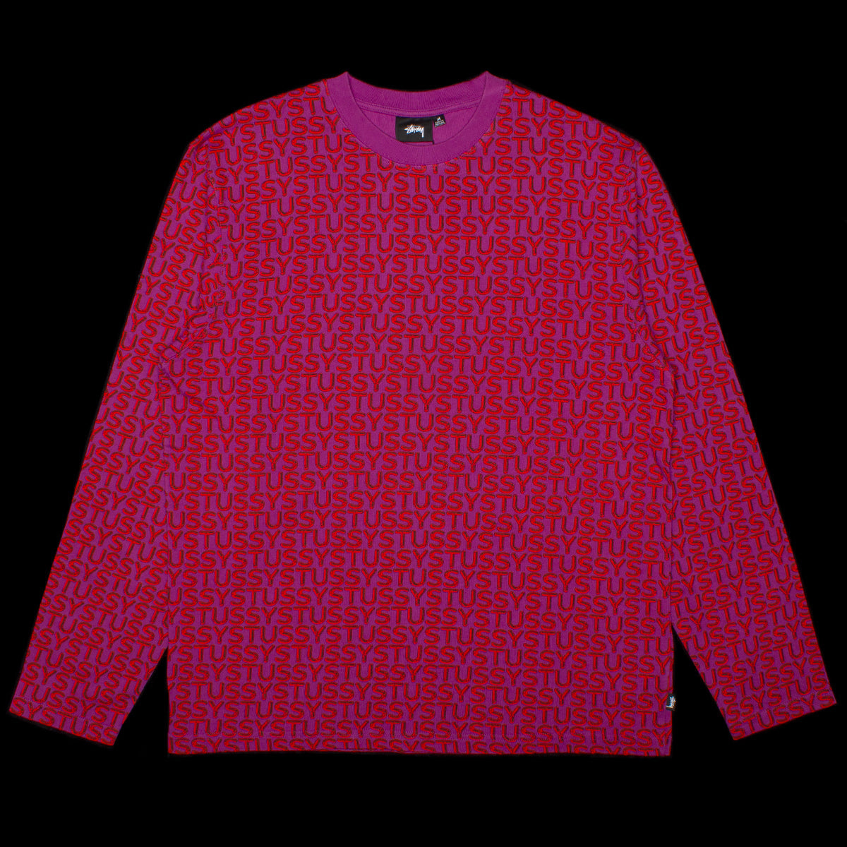 Letter Stripe L/S Crew