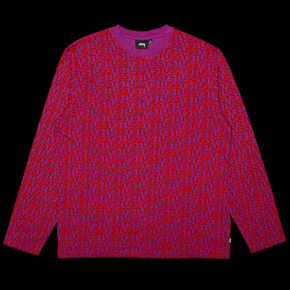 Letter Stripe L/S Crew