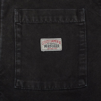 Washed Canvas Zip Shirt