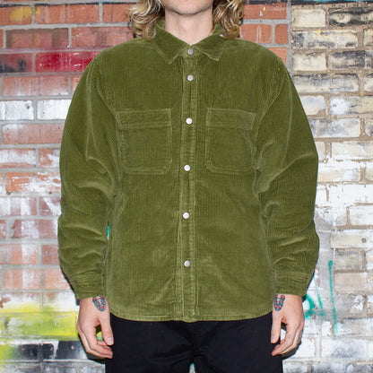 Cord Quilted Overshirt