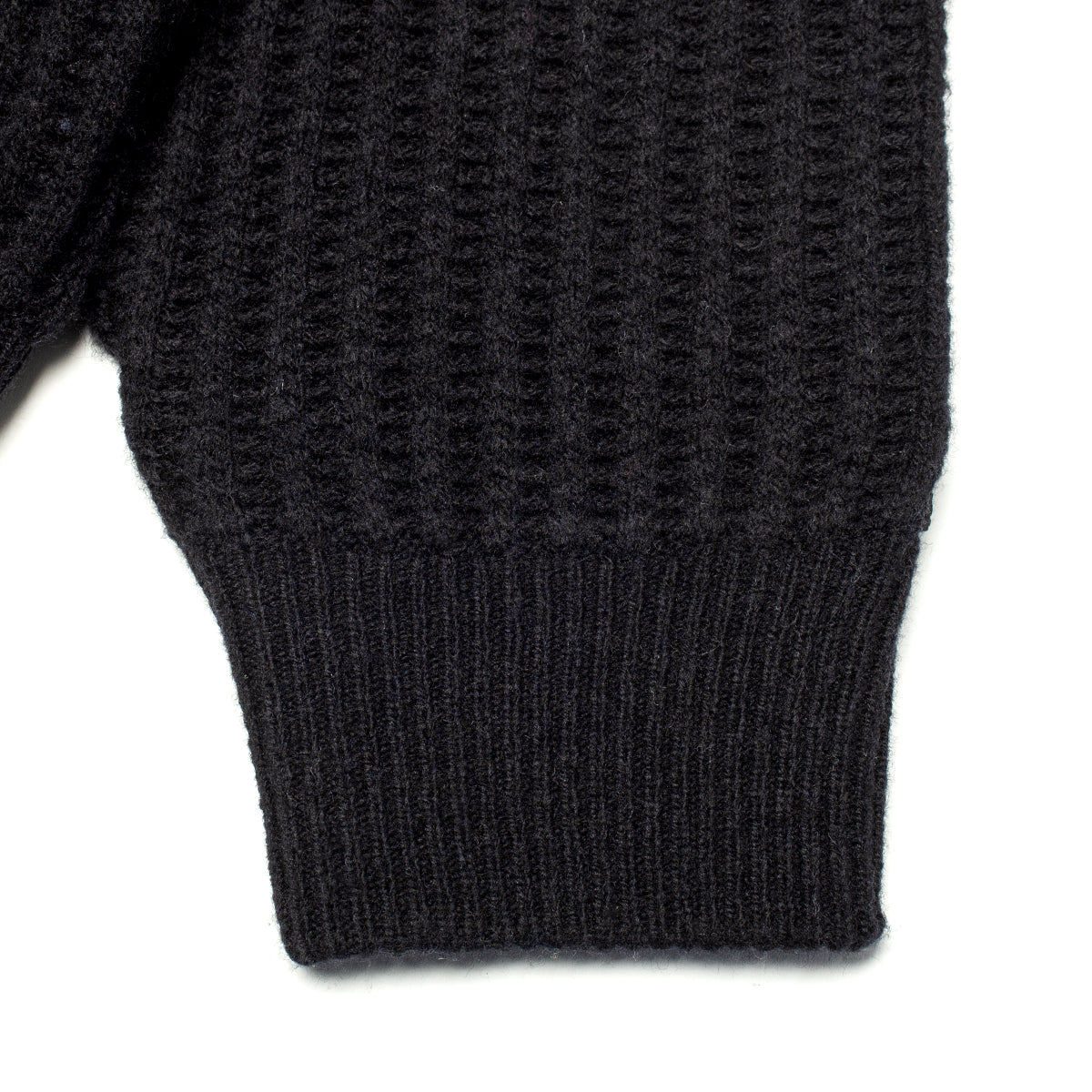 Military Patch Zip Sweater