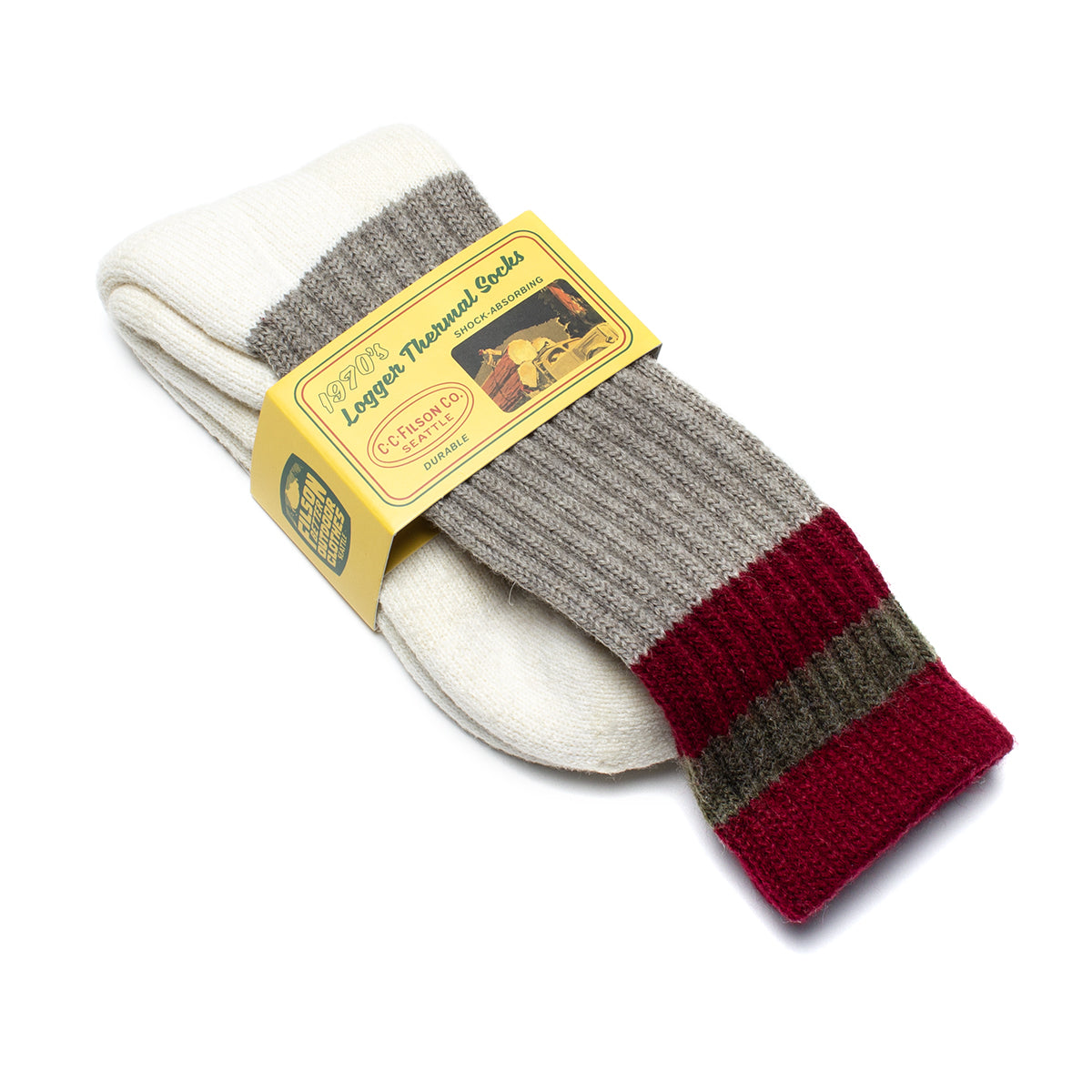 1970's Logger Thermal Sock