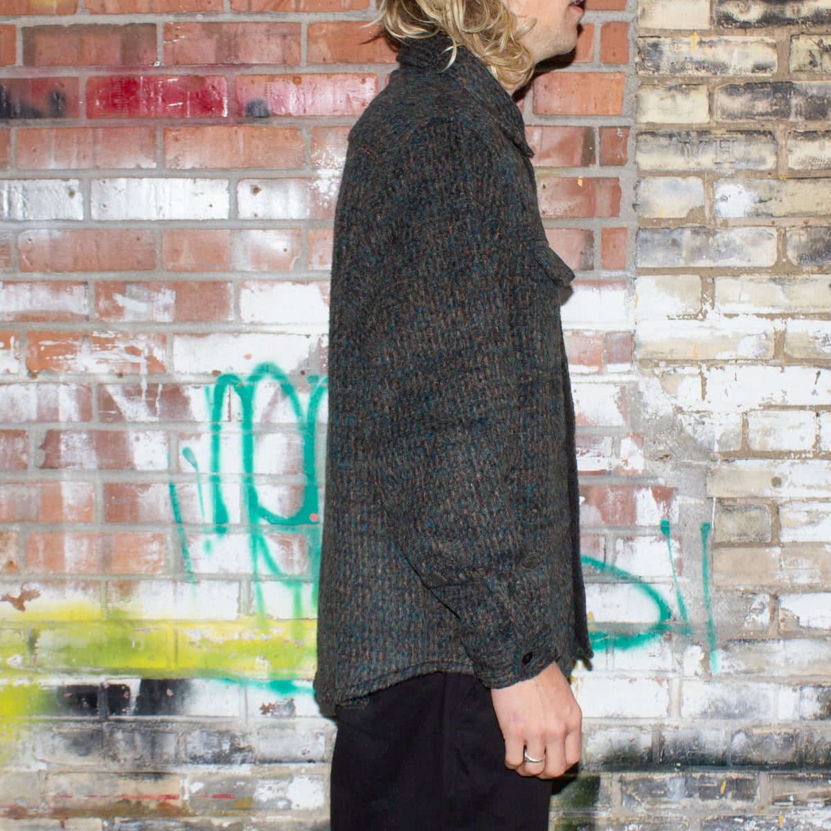 Speckled Wool CPO Shirt