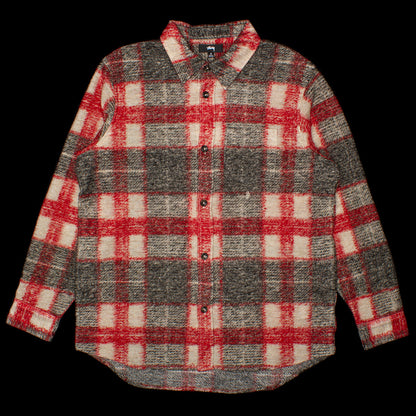 Plaid Knit Shirt