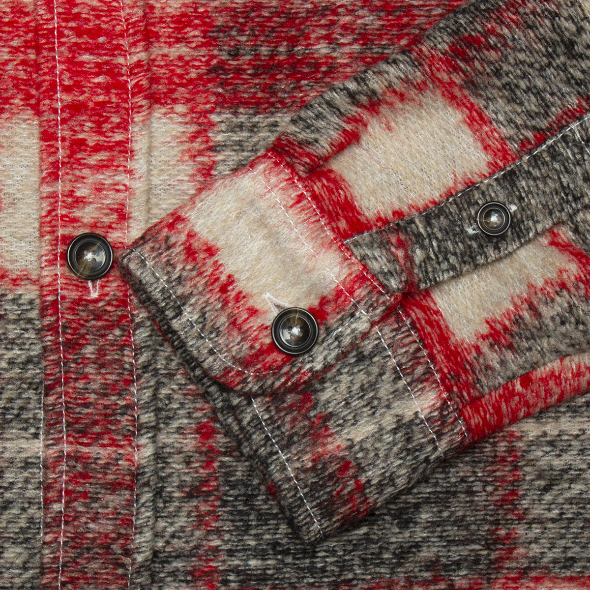 Plaid Knit Shirt