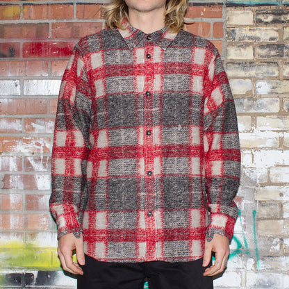 Plaid Knit Shirt
