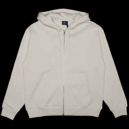 Cursive Small Logo Zip Hoodie