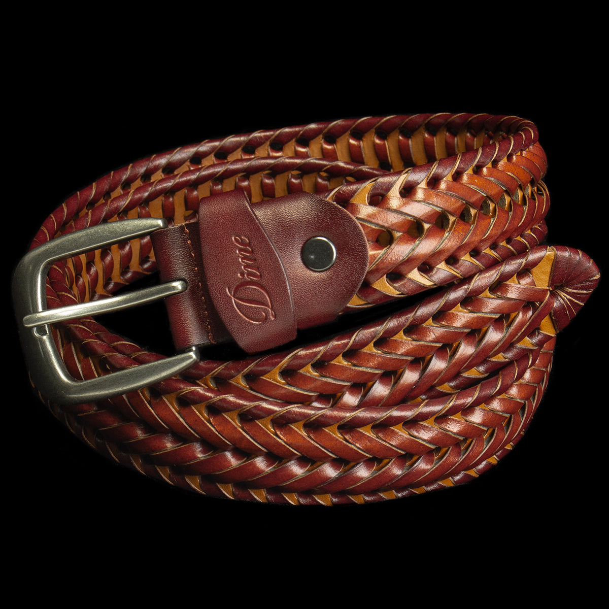 Braided Leather Belt
