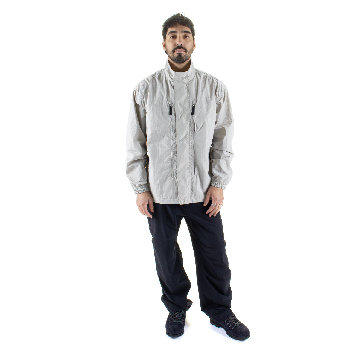 Nylon Tussah Utility Storage Jacket