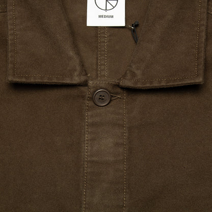 Theodore Brushed Twill Overshirt