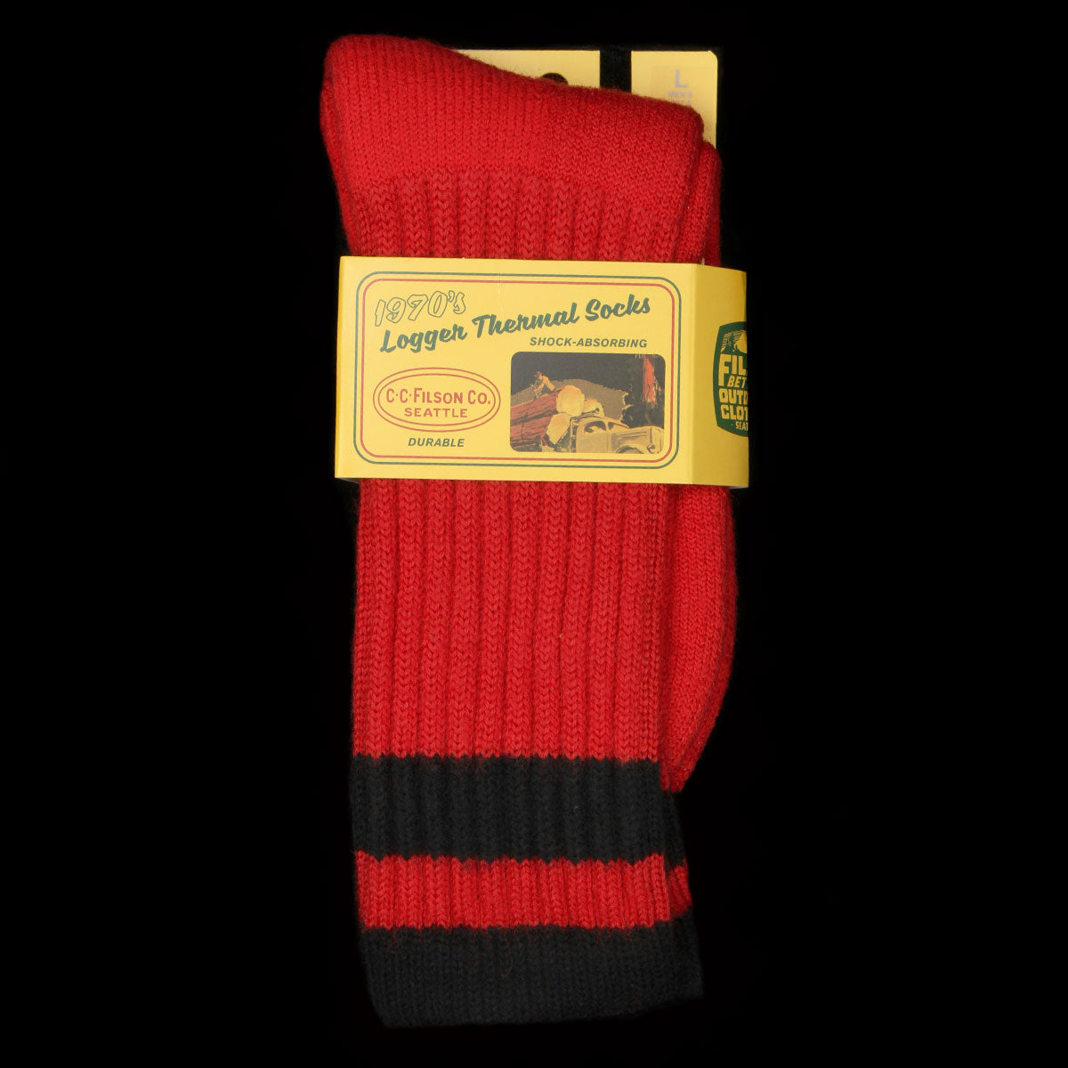 1970's Logger Thermal Sock