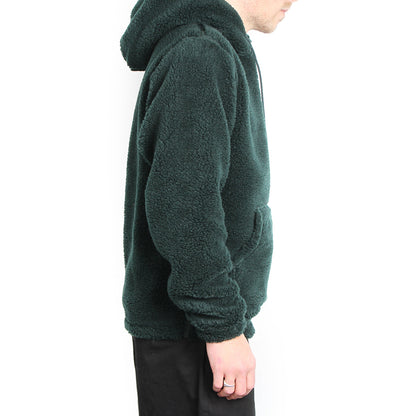 Mirrored Flag Logo Polar Fleece Hooded Pullover
