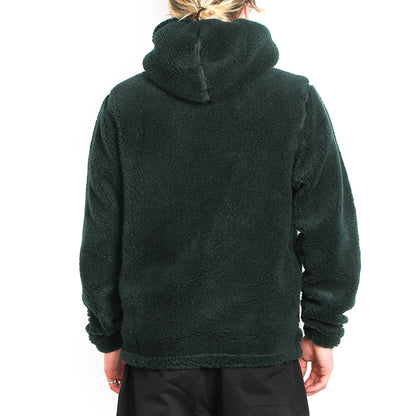Mirrored Flag Logo Polar Fleece Hooded Pullover