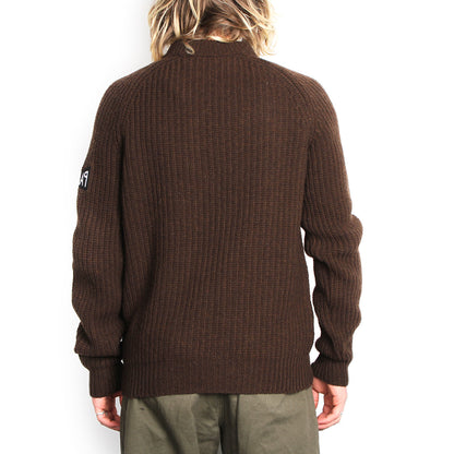Mirrored Flag Logo Knitted Pullover