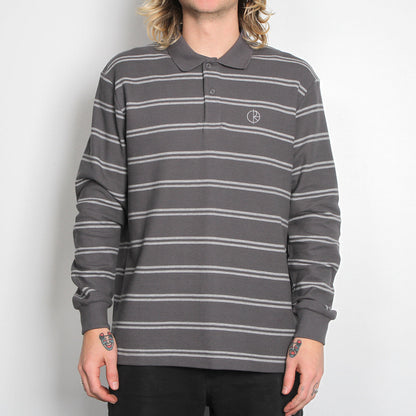 Stripe Polo L/S Shirt