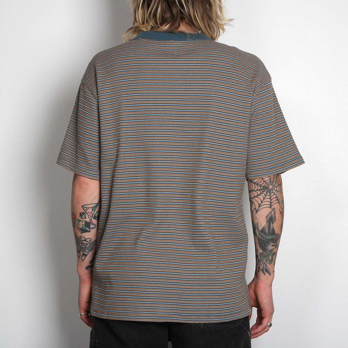 Stripe Shin T-Shirt